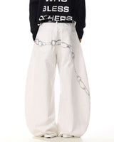 Boogzel Apparel The Problem Child Wide Leg Pants, view 4