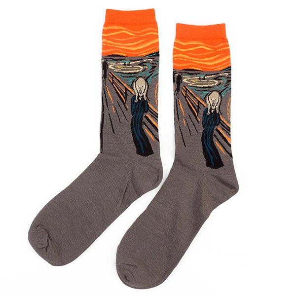 Boogzel Apparel The Scream Munch Socks