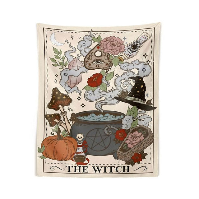 Boogzel Apparel The Witch Wall Tapestry