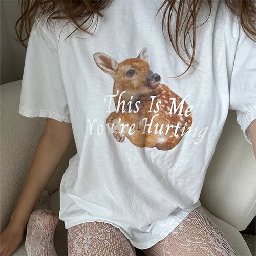 Boogzel Apparel This Is Me You're Hurting Graphic T-Shirt