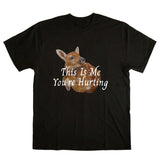 Boogzel Apparel This Is Me You're Hurting Graphic T-Shirt, view 3