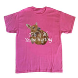 Boogzel Apparel This Is Me You're Hurting Graphic T-Shirt, view 5