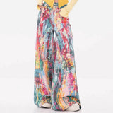 Boogzel Apparel Tie-Dye Wide-Leg Jeans, view 2