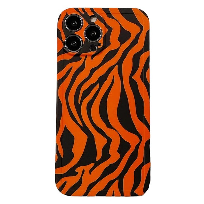 Boogzel Apparel Tiger Pattern iPhone Case
