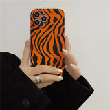Boogzel Apparel Tiger Pattern iPhone Case, view 2