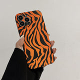 Boogzel Apparel Tiger Pattern iPhone Case, view 3