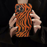 Boogzel Apparel Tiger Pattern iPhone Case, view 5