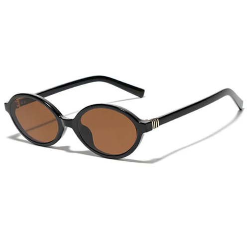 Boogzel Apparel Tinted Lens Oval Sunglasses