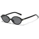 Boogzel Apparel Tinted Lens Oval Sunglasses, view 2