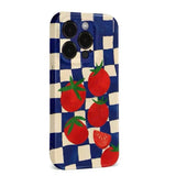 Boogzel Apparel Tomato Checkered iPhone Case, view 2