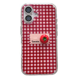 Boogzel Apparel Tomato Checkered iPhone Case, view 2