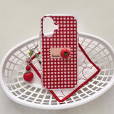 Boogzel Apparel Tomato Checkered iPhone Case, view 5