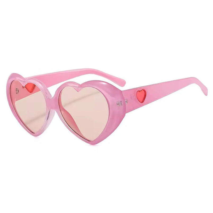 Boogzel Apparel Total Crush Heart Shaped Sunglasses