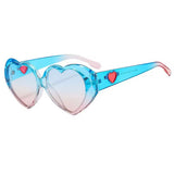 Boogzel Apparel Total Crush Heart Shaped Sunglasses, view 3