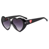 Boogzel Apparel Total Crush Heart Shaped Sunglasses, view 5