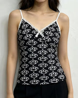 Boogzel Apparel Tough Love Bow Cami Top, view 2