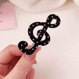 Boogzel Apparel Treble Clef Hair Clip, view 5