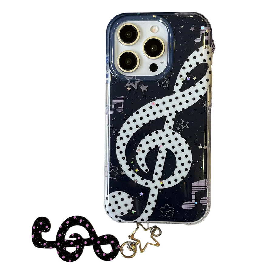 Boogzel Apparel Treble Clef Y2K iPhone Case