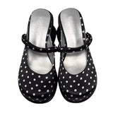 Boogzel Apparel Trend Victim Polka Dot Platform Sandals, view 5