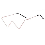 Boogzel Apparel Triangle Half Glasses, view 4