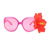 Boogzel Apparel Tropical Flower Coconut Girl Aesthetic Glasses, view 2