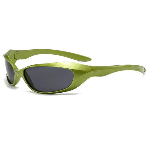 Boogzel Apparel Trouble Maker Y2K Slim Sunglasses
