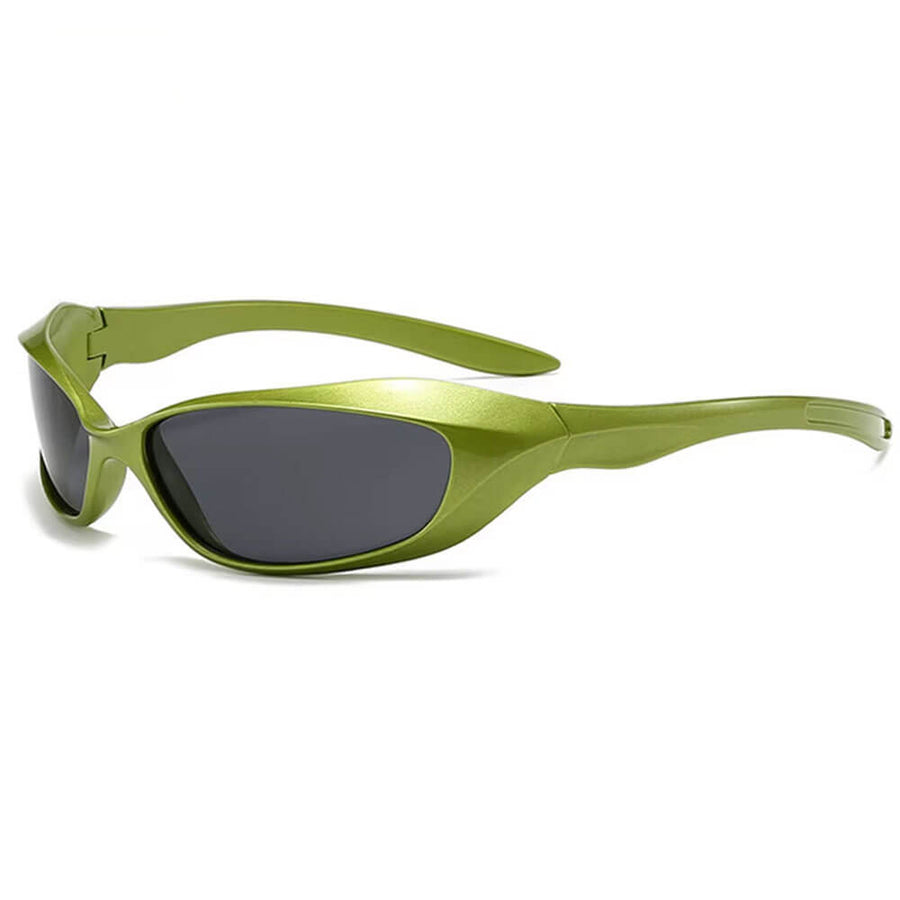 Boogzel Apparel Trouble Maker Y2K Slim Sunglasses