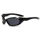 Boogzel Apparel Trouble Maker Y2K Slim Sunglasses, view 2