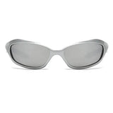 Boogzel Apparel Trouble Maker Y2K Slim Sunglasses, view 4