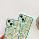 Boogzel Apparel Tulip Argyle iPhone Case, view 2