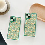 Boogzel Apparel Tulip Argyle iPhone Case, view 3