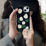 Boogzel Apparel Tulip Embroidery iPhone Case, view 2