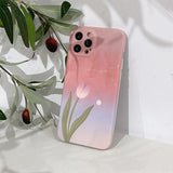 Boogzel Apparel Tulip Gradient iPhone Case, view 4