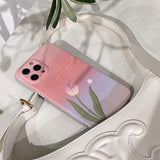 Boogzel Apparel Tulip Gradient iPhone Case, view 5