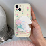 Boogzel Apparel Tulip Puppy iPhone Case, view 2