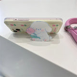 Boogzel Apparel Tulip Puppy iPhone Case, view 4