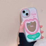 Boogzel Apparel Tulip & You iPhone Case, view 3