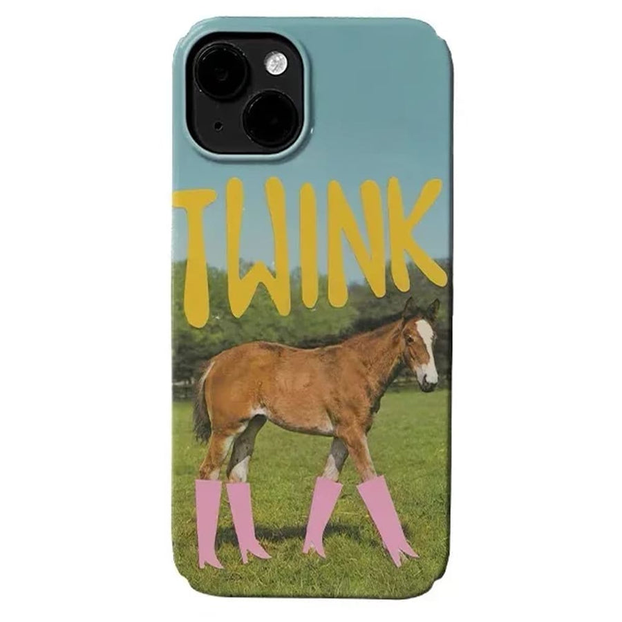 Boogzel Apparel Twink Horse iPhone Case