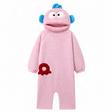 Boogzel Apparel Ugly Fish Fleece Onesie Pajama, view 4