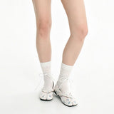 Boogzel Apparel Unicorn Print Tabi Ballet Flats, view 4