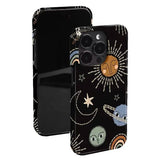 Boogzel Apparel Universe Aesthetic iPhone Case, view 2