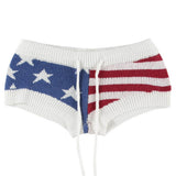 Boogzel Apparel USA Stars & Stripes Knit Shorts, view 5