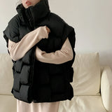 Boogzel Apparel Vacay Mode Oversized Puffer Vest, view 5