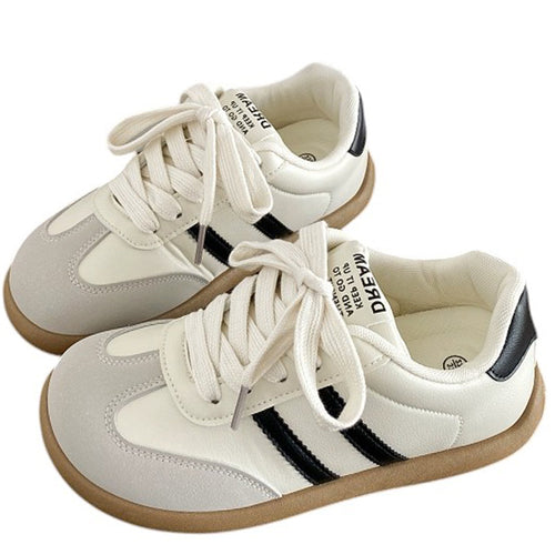 Boogzel Apparel Vacay Mode Striped Sneakers