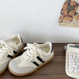 Boogzel Apparel Vacay Mode Striped Sneakers, view 4