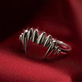 Boogzel Apparel Vampire Teeth Ring, view 2