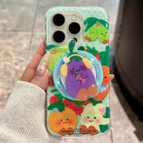 Boogzel Apparel Vegetables and Fruits iPhone Case & Grip, view 3