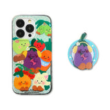 Boogzel Apparel Vegetables and Fruits iPhone Case & Grip, view 4