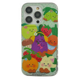 Boogzel Apparel Vegetables and Fruits iPhone Case & Grip, view 5