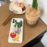 Boogzel Apparel Vegetables iPhone Case, view 2